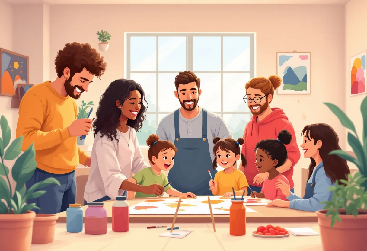 Family Paint Along